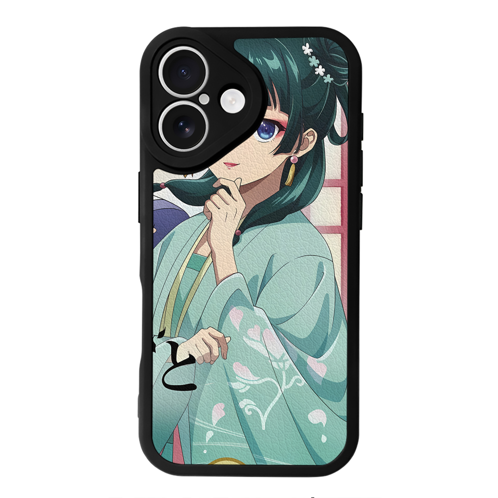 薬屋のひとりごと The Apothecary Diaries 【iPhone 16シリーズ対応】シリコンスマホケース（レザー調） 材質：シリコン